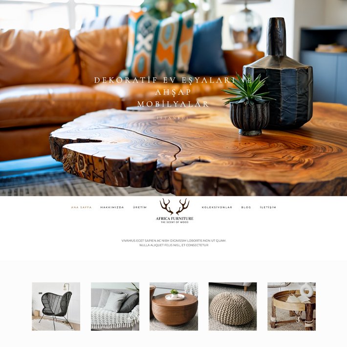 Africa adlı web tasarım şablonu mobilya dekorasyon kategorisinde yayınlanmaktadır.