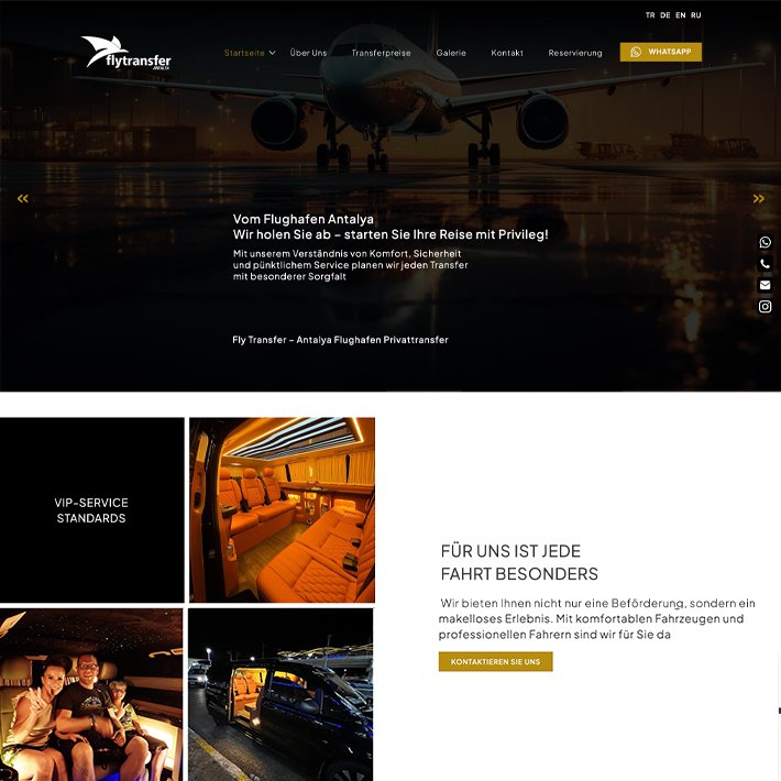 Fly Transfer adlı web tasarım şablonu turizm hizmet kategorisinde yayınlanmaktadır.
