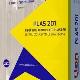 İsolion Elyaflı İzolasyon Levha Sıvası