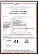 konfeti makinası uygunluk beyanı