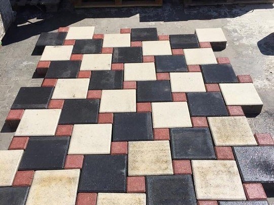 8 X 25 X 25 Parke Taşı