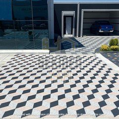 Baklava Üç Boyutlu Parke Taşı