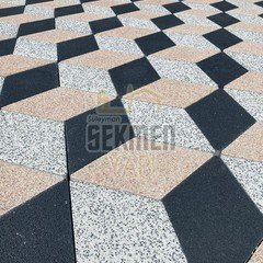 Baklava Üç Boyutlu Parke Taşı