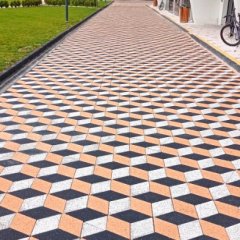 Baklava Üç Boyutlu Parke Taşı