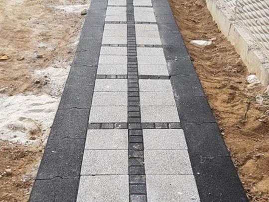 Bazalt Kilitli Bordür