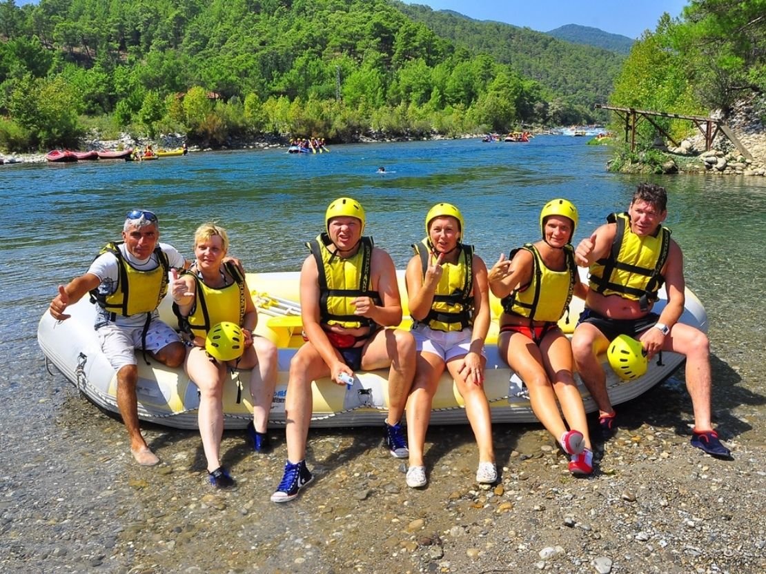 Alanya Çıkışlı Gidiş - Dönüş Ulaşım Dahil Rafting Turu ve Fiyatları