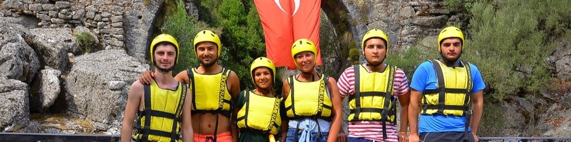 Beyaz su rafting gezisi Beş Konak macera turu