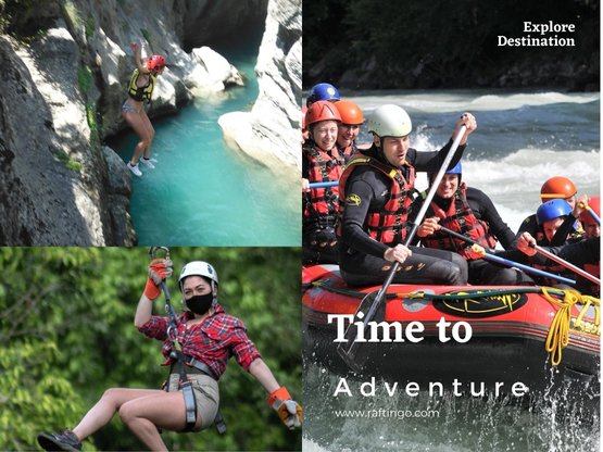 Rafting, Canyoning and Zipline Tours