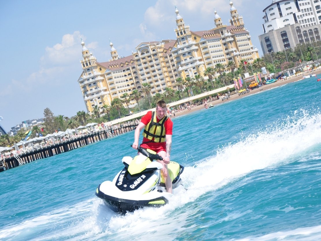 Jet ski activity