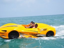 Деятельность реактивных автомобилей в море