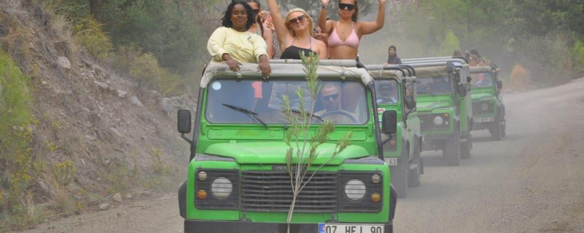 Rafting and Jeep Safari Tours from Kemer to Koprulu Ca