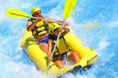 Köprülü Kanyon'da Kano Turu