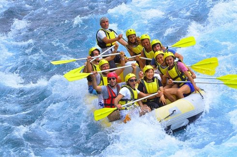 Türkiye'nin doğa sporlarından biri olan Köprülü 