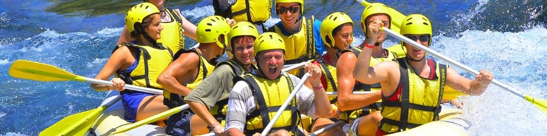 Akdeniz Bölgesi'nde Rafting ve Diğer Doğa Sporları