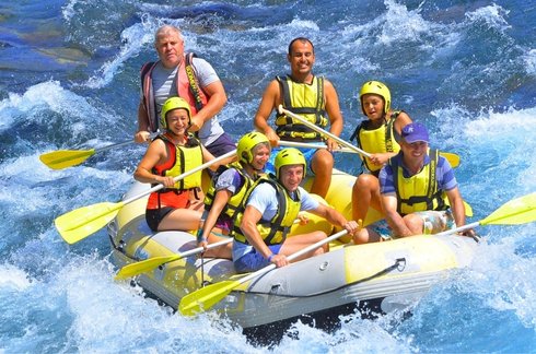 rafting mevsimi