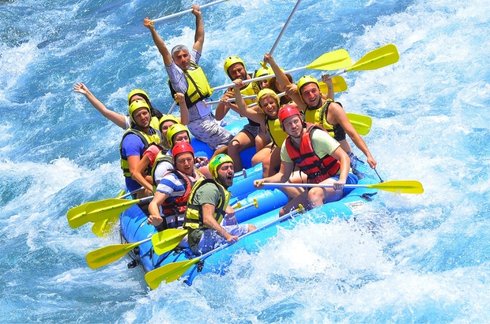 Manavgat Köprülü Kanyon'da Rafting
