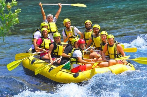 Köpüklü Mavi Rafting Köprüçay Suları
