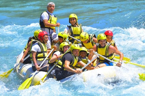 kemer rafting tur programı
