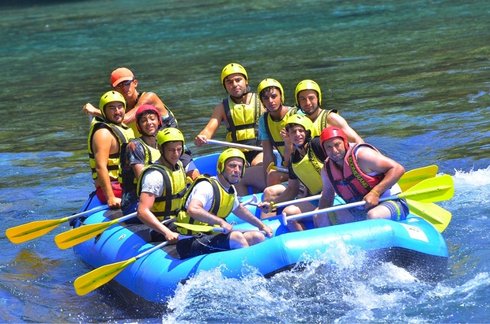 Belek Rafting Aktivite Programı