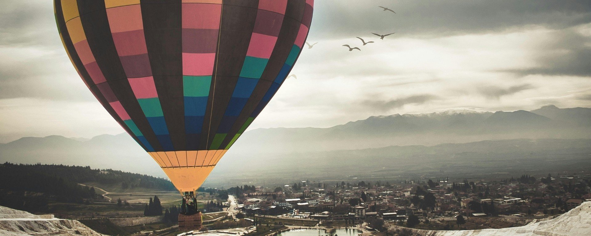 Pamukkale sıcak hava balon turu