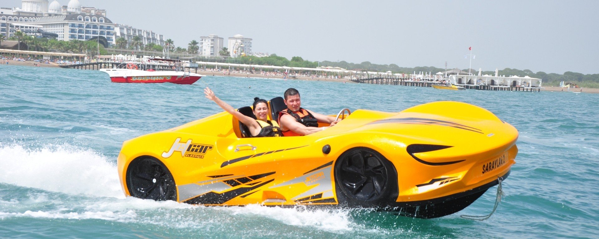 Antalya’da Jet Car Aktivitesi