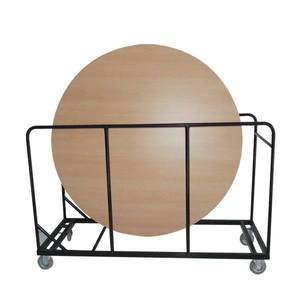 Yuvarlak Banket Masa Taşıma Arabası b