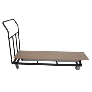 Dikdörtgen banket masa taşıma arabası 2 b