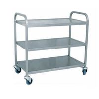 üç katlı servis krom