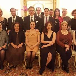 Ani Arkeolojik Alanı Dünya Miras Listesi adaylığı Daimi Temsilcilik Resepsiyonu (2015, Paris)