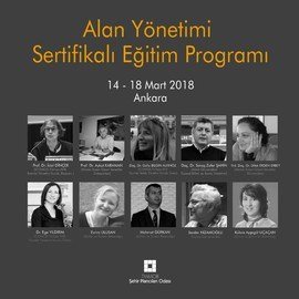 Şehir Plancıları Odası Sertifikalı Alan Yönetimi Eğitimi (2018, Ankara)