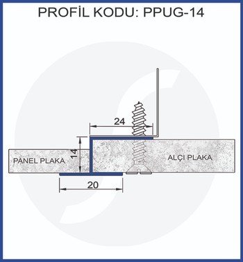 PANEL PLAKA U GEÇİŞ- PPUG-14