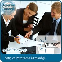 - satış ve pazarlama uzmanlığı