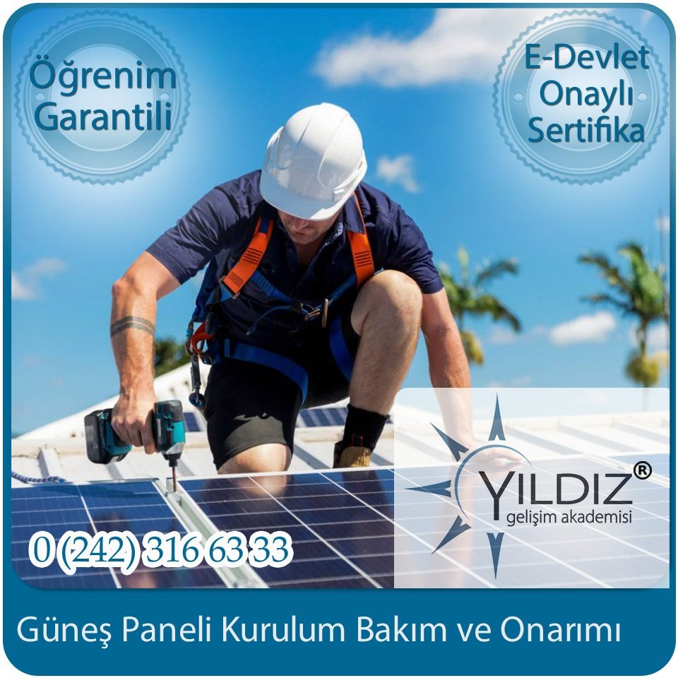 - Günel Paneli Kurulumu Ve Bakımı