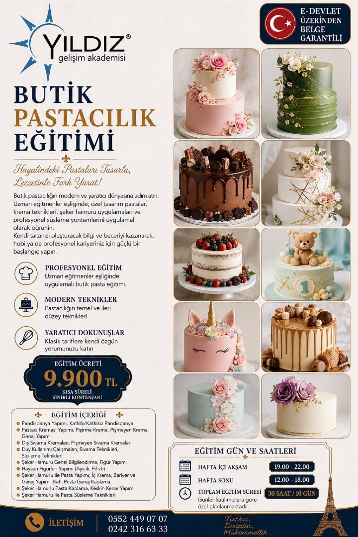 Butik Pastacılık
