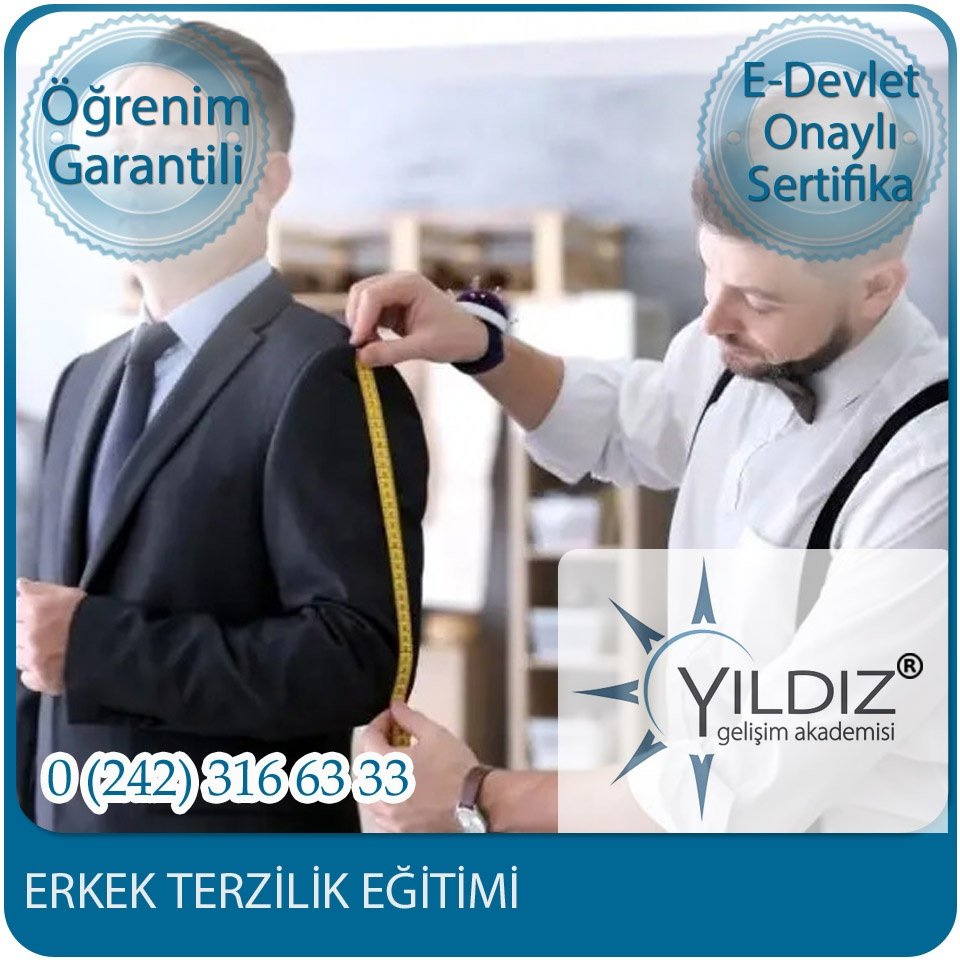 - Erkek Terzilik Eğitimi
