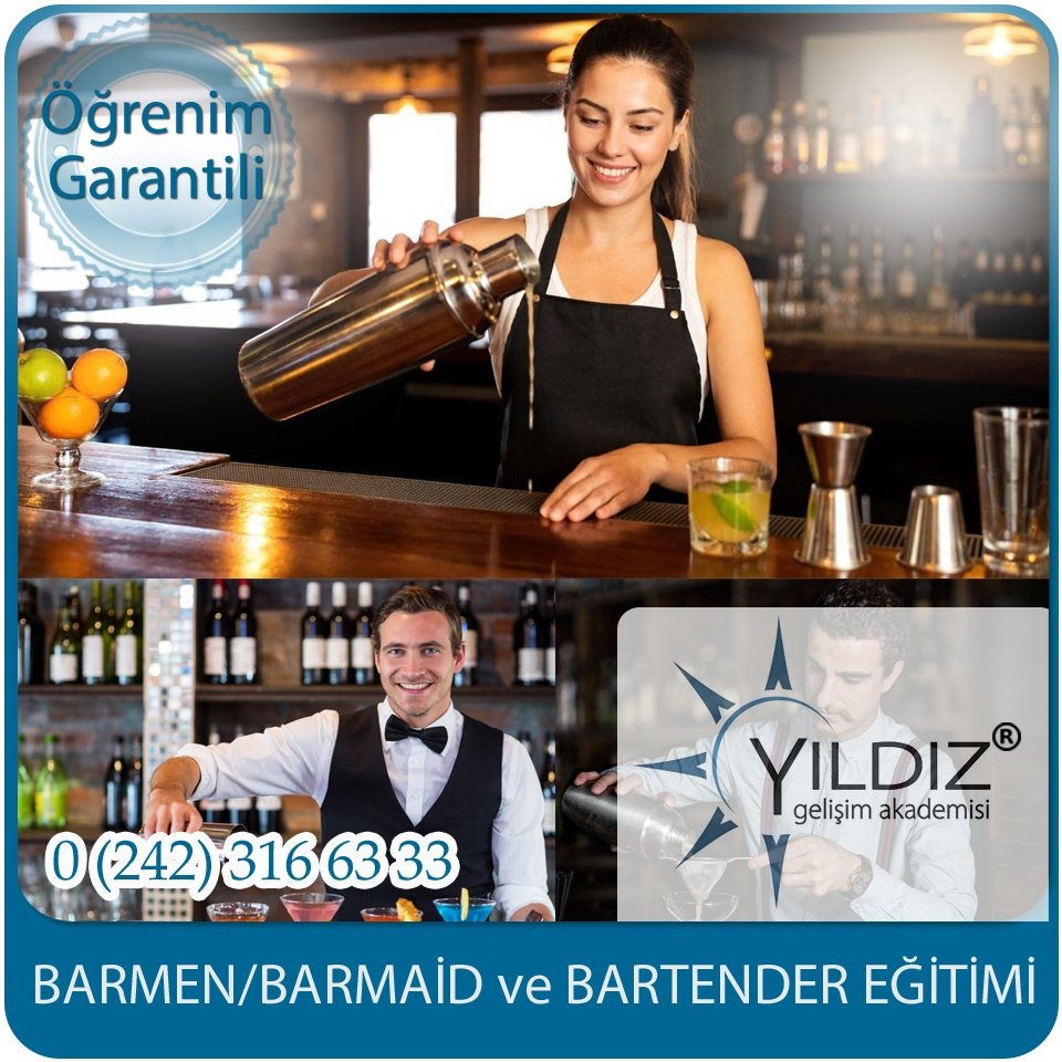 Barmen Barmaid Bartender Eğitimi