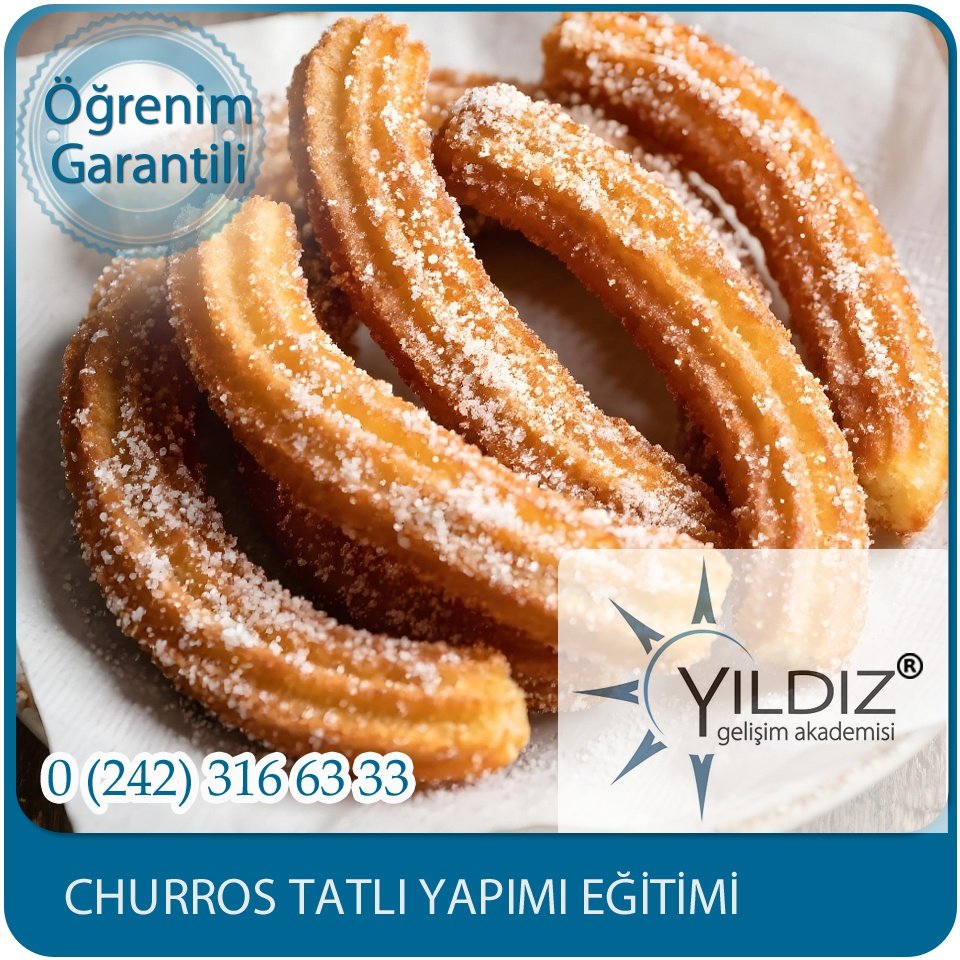 Churros Tatli Yapimi