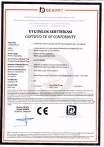 kar ve köpük makinesi uygunluk beyanı