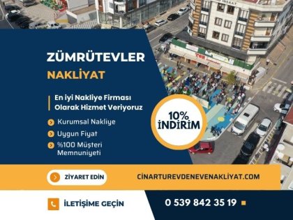 Zümrütevler Parça Eşya Taşıma ve Evden Eve Nakliyat Hizmetleri