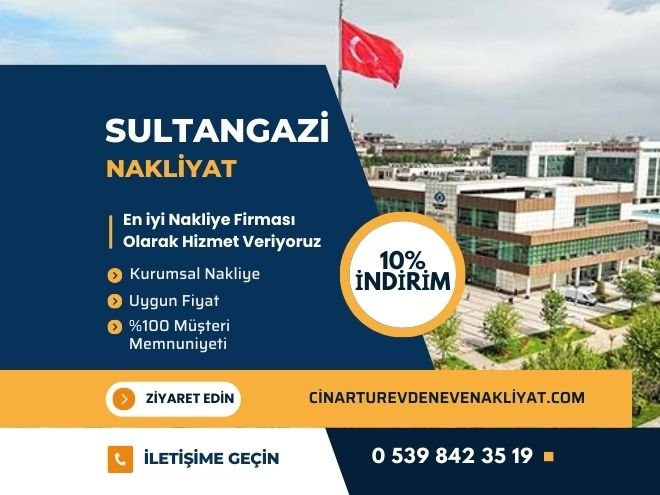 Sultangazi Evden Eve Nakliyat Fiyatları 2026 | Çınartur Nakliye
