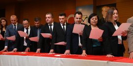 30 YENİ MEMUR YEMİN EDEREK GÖREVİNE BAŞLADI