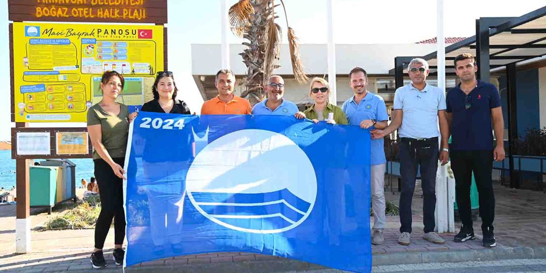 MANAVGAT BELEDİYESİ'NE AİT MAVİ BAYRAKLI PLAJLAR GÖZ KAMAŞTIRIYOR