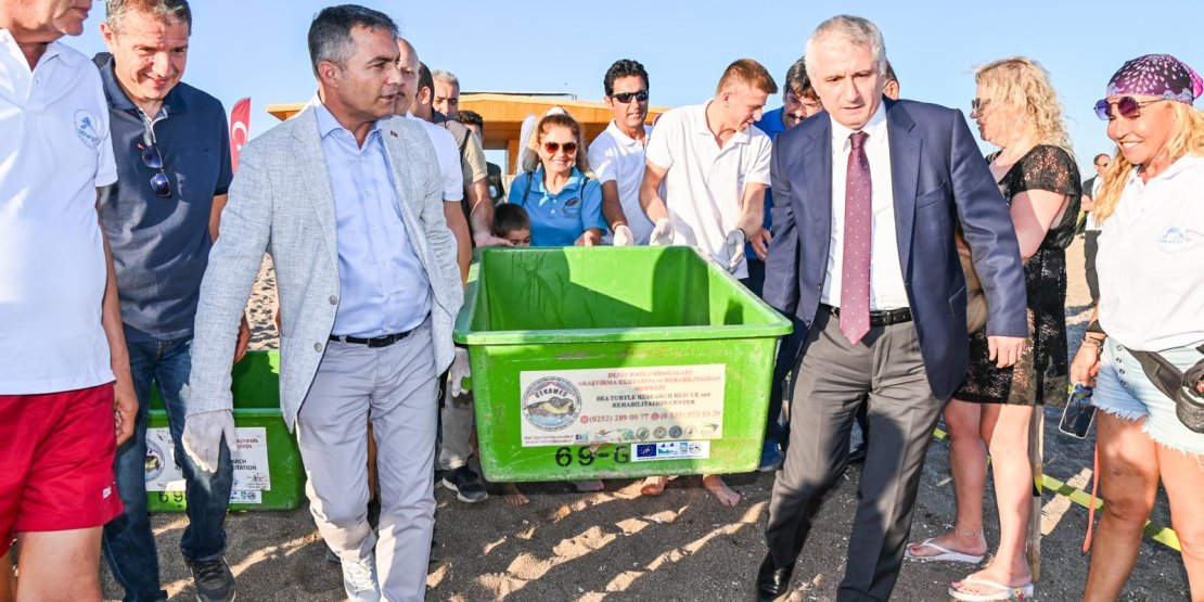 DENİZ KAPLUMBAĞALARI DOĞAYA KAVUŞTU