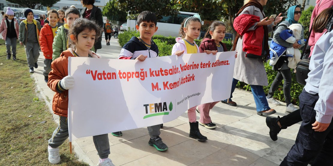 MANAVGAT'TA “TOPRAĞA SAYGI YÜRÜYÜŞÜ” DÜZENLENDİ