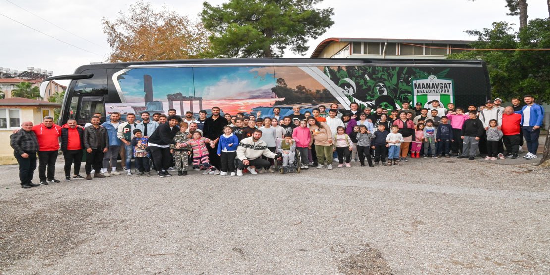 MANAVGAT BELEDİYESPOR’DAN ANLAMLI ZİYARET