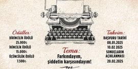 “FARKINDAYIM, ŞİDDETİN KARŞISINDAYIM” TEMALI OYUN YAZMA YARIŞMASI