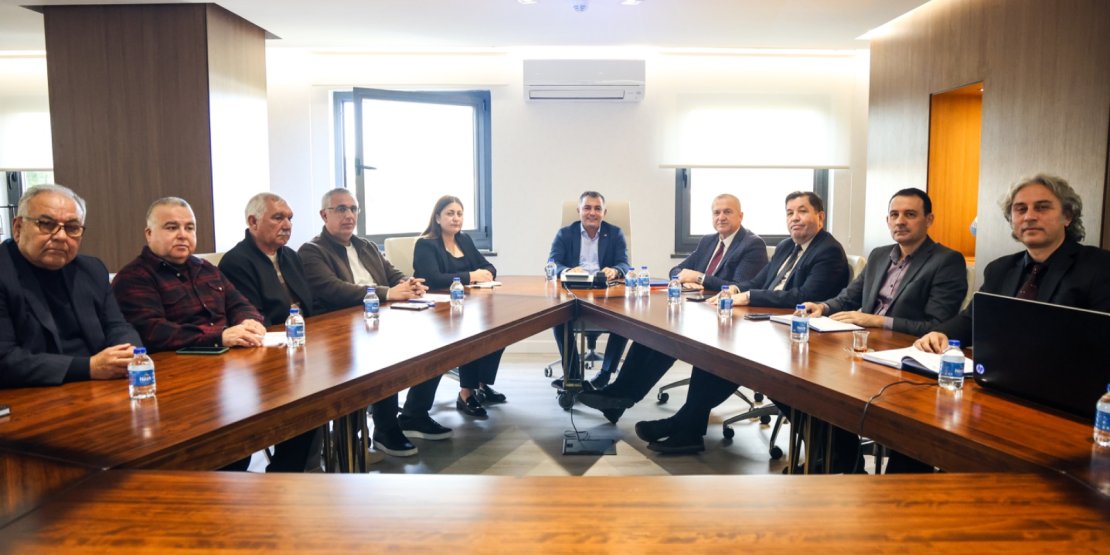 MANAVGAT’TA ALTYAPI ÇALIŞMALARI İÇİN KAPSAMLI TOPLANTI