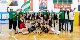 TRENDY HOTELS MANAVGAT BELEDİYESPOR NORMAL SEZONU YENİLGİSİZ BİTİRDİ