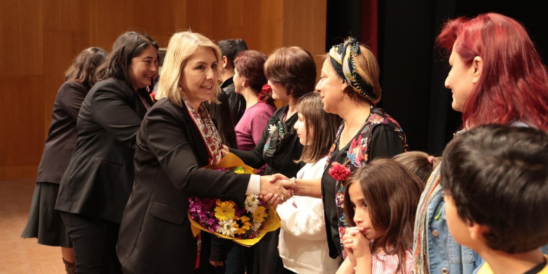 MANAVGAT BELEDİYESİ’NDEN KADIN DAYANIŞMASINA DESTEK