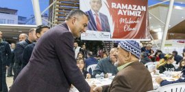 MANAVGAT BELEDİYESİ’NDEN AŞAĞI PAZARCI MAHALLESİ’NDE İFTAR ÇADIRI